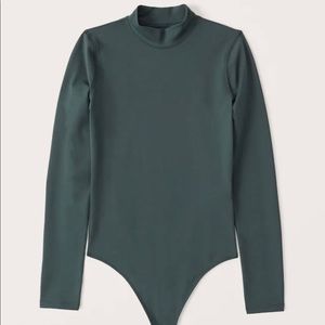 Abercrombie Long Sleeve Seemless Mockneck Bodysuit